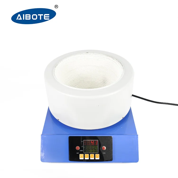 ZNCL-TS-2000ml Temperature Probe Digital Display Heating Mantle with Mixing
