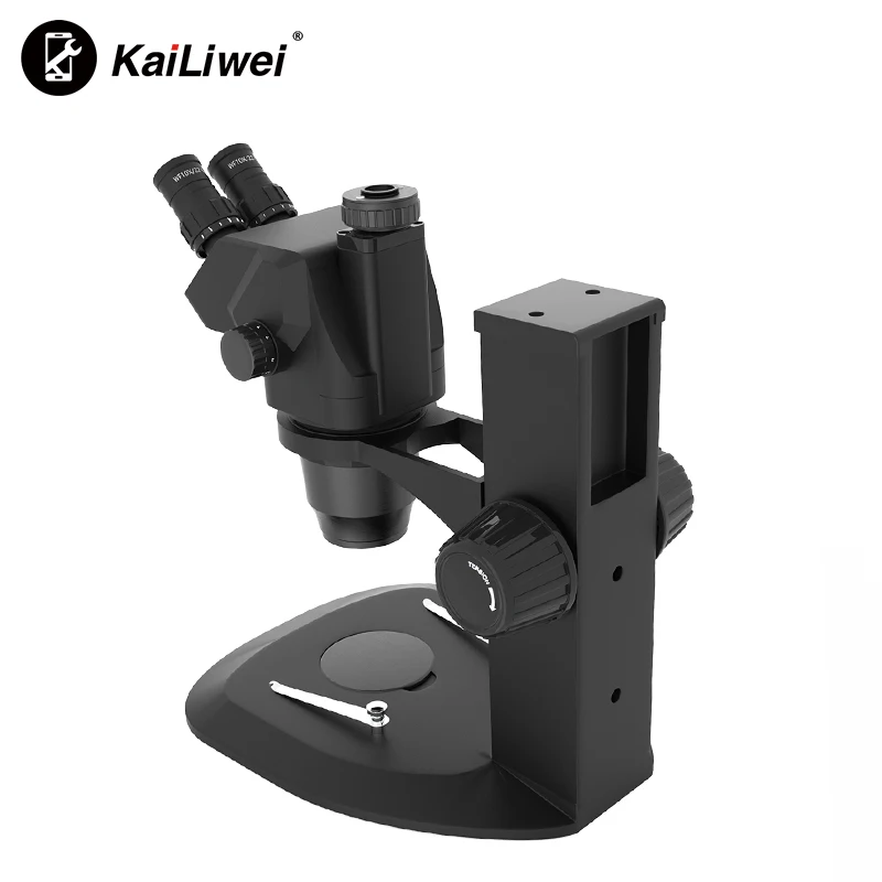 kailiwei TS-81 SZm 6745T 6.7X-45X Large Working Distance View Stereo Zoom Trinocular Microscope