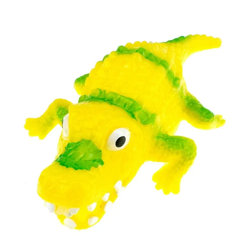 
LN204 Well Price Toy Kid Plastic Small Soft Animal Product Novelty Crocodile Shaped Decompression Toy Vent Toy 