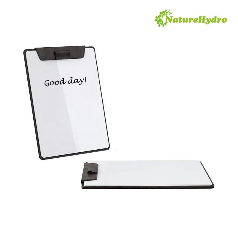 2023 New Innovation Pure White Glass Writing Surface Dry Erase Desktop Whiteboard Glass Whiteboard