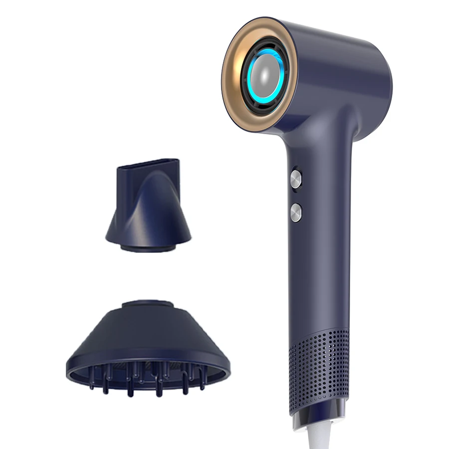 Hair Dryer Manufacturer Oem 110000rpm High-Speed Bathroom Small Hand Hair Dryer 7 In 1 Best Hair Dryer With Comb