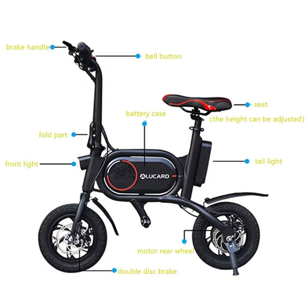 Factory OEM Fashion Bicycle Electric Motorcycles Folding Electric Bike E-Bike / EBIKE