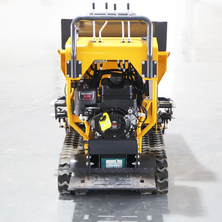 Wholesale  Crawler Transportation Truck Orchard Agricultural Crawler Dumper Truck Small Vertical Dumping Tipper Truck