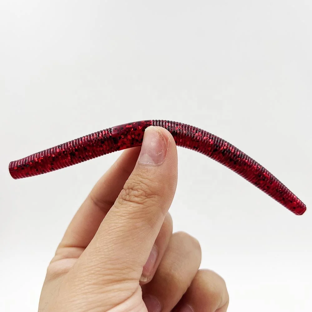 Artificial Fishing Bait Worm Soft Lures Sinking Soft Lures Long Fishing Worm Earthworm