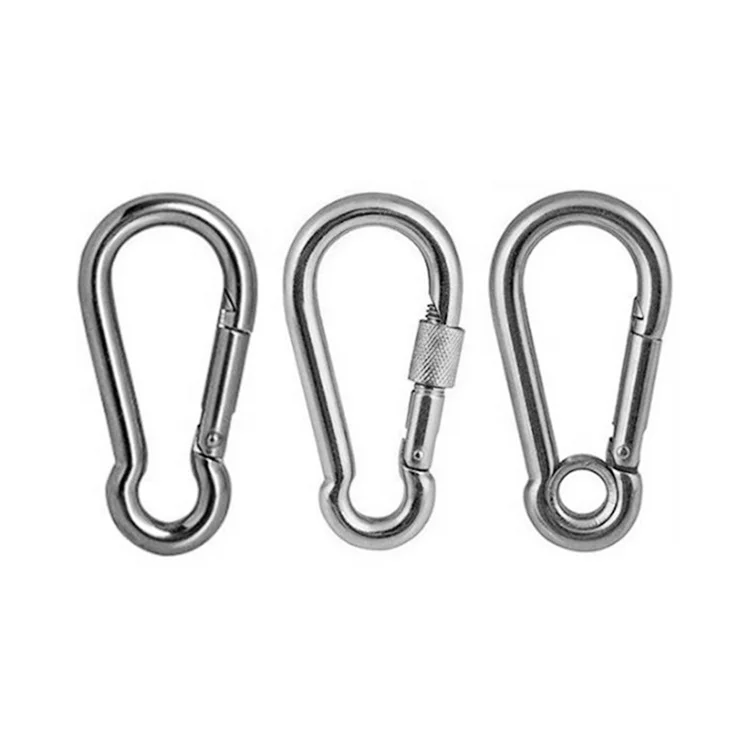 Din5299 Snap Hook Stainless Steel Carabiner/stainless steel spring hooks