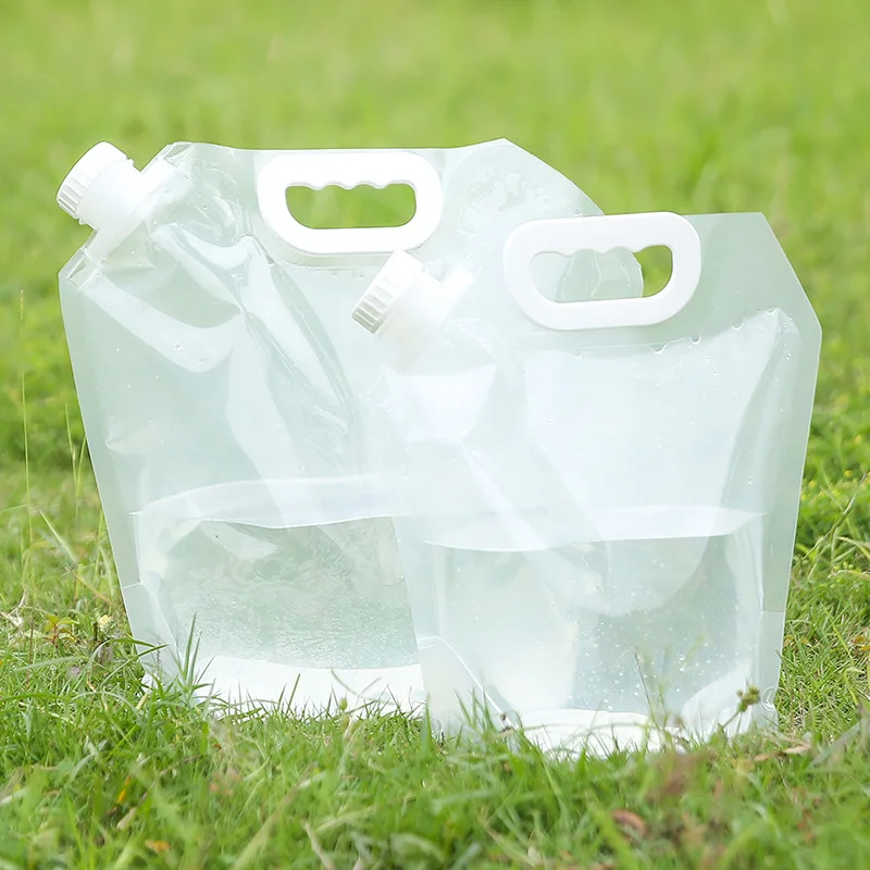 Hot Sale 3l 5l Outdoors Camping Travel  Reusable Foldable Drinking Water Bag