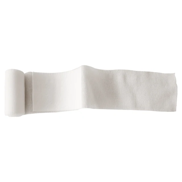 soft and breathable elastic bandage with non-woven absorbent emergency bandage