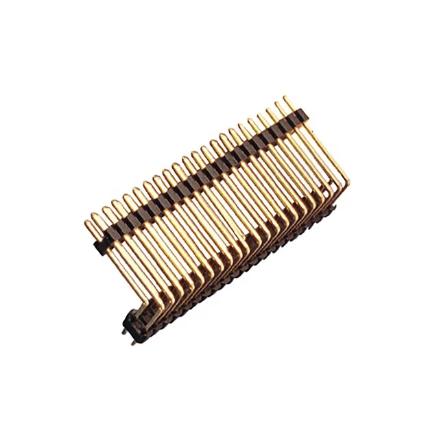 2 0 контактный разъем H1.5 двойной пластиковый Однорядный Прямоугольный тип от производителя