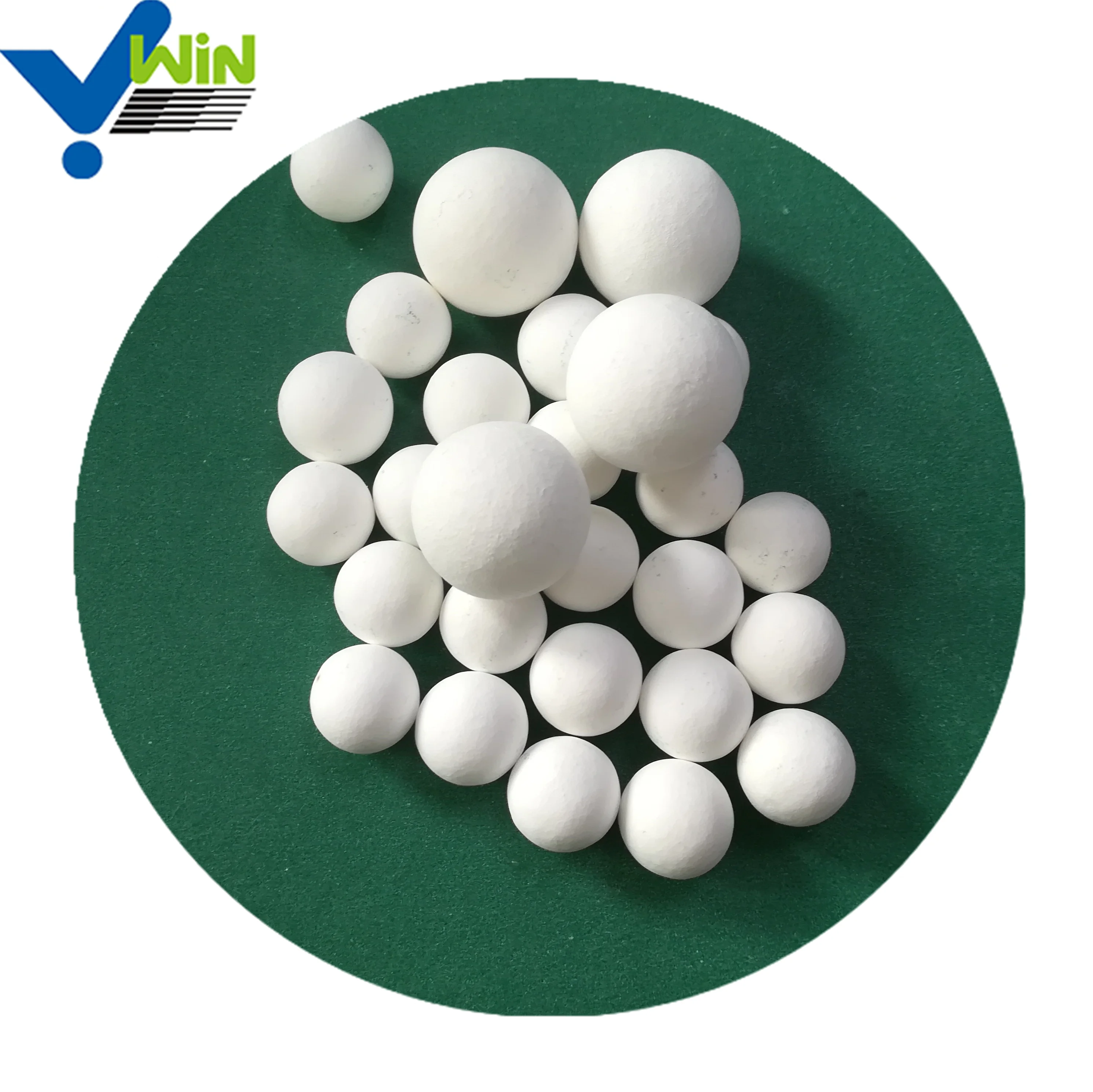 Factory Price High quality 99.5% High Alumina Ceramic Ball Catalyst Support Media Industrial Inert Alumina Packing Ball