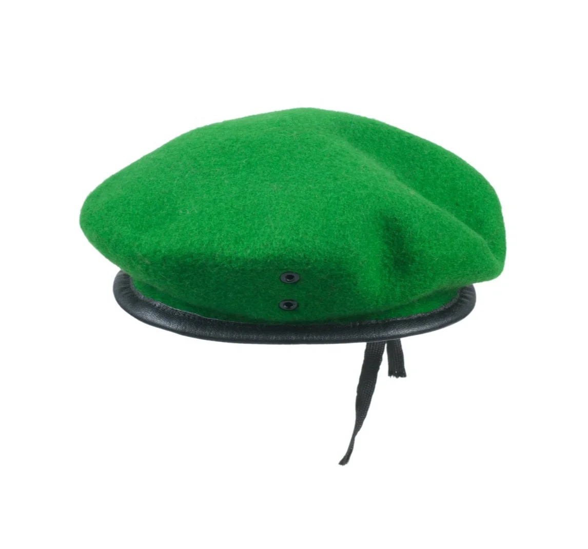 XINXING Custom High Quality 100% WOOL Cotton Brown Khaki Blue Red Tactical Combat Beret Hat Cap