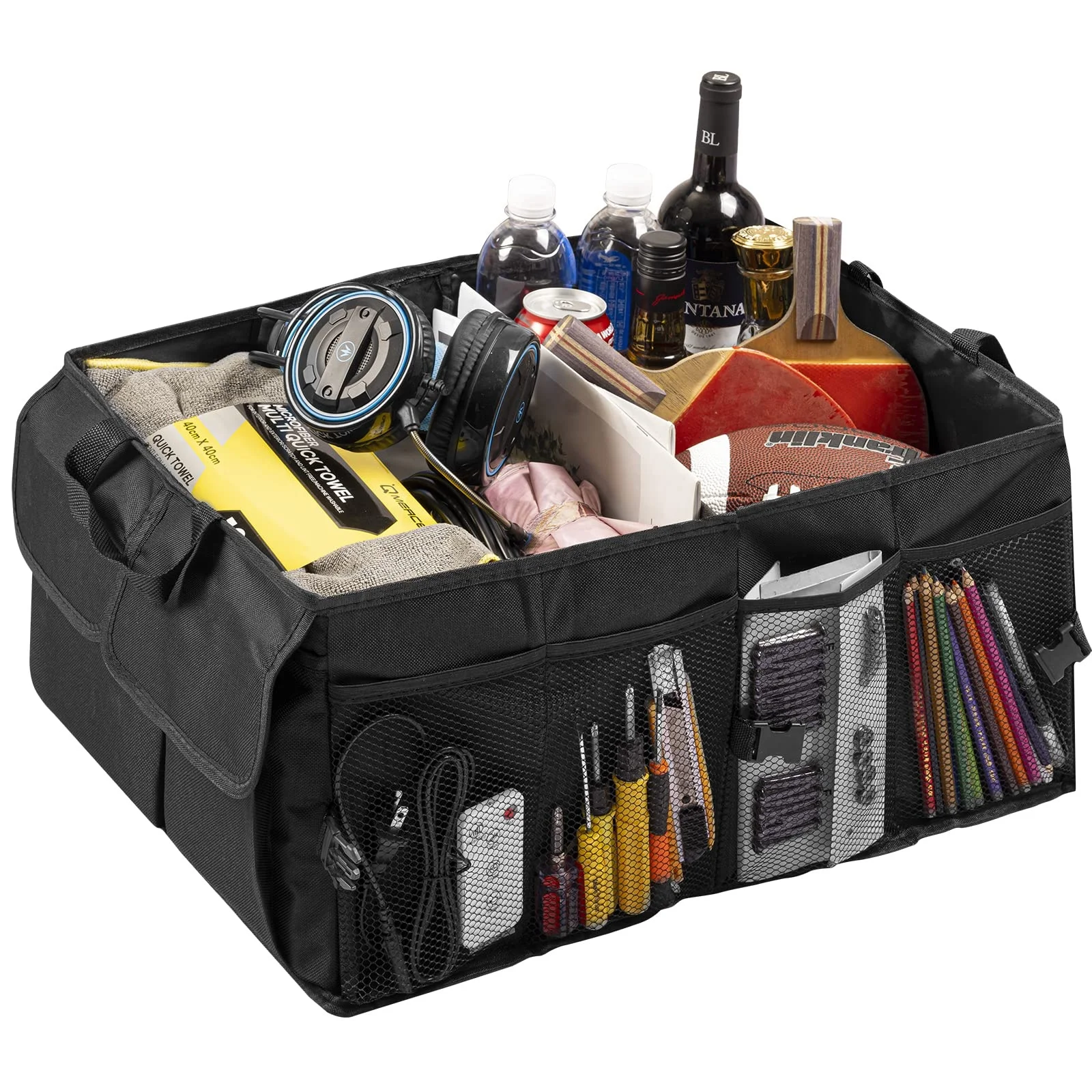 Складной органайзер для багажника автомобиля