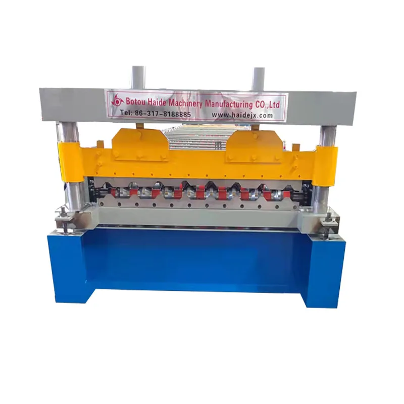 HD High Speed Corrugated Steel Sheet Colored Steel Wall roof panel roll forming machine