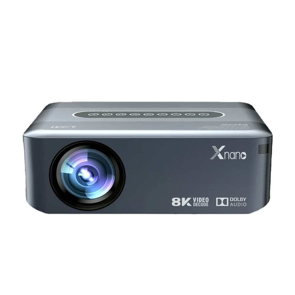 Portable Office Home Camping Projector  Android 9.0 1080p 5GWiFi LED 8k