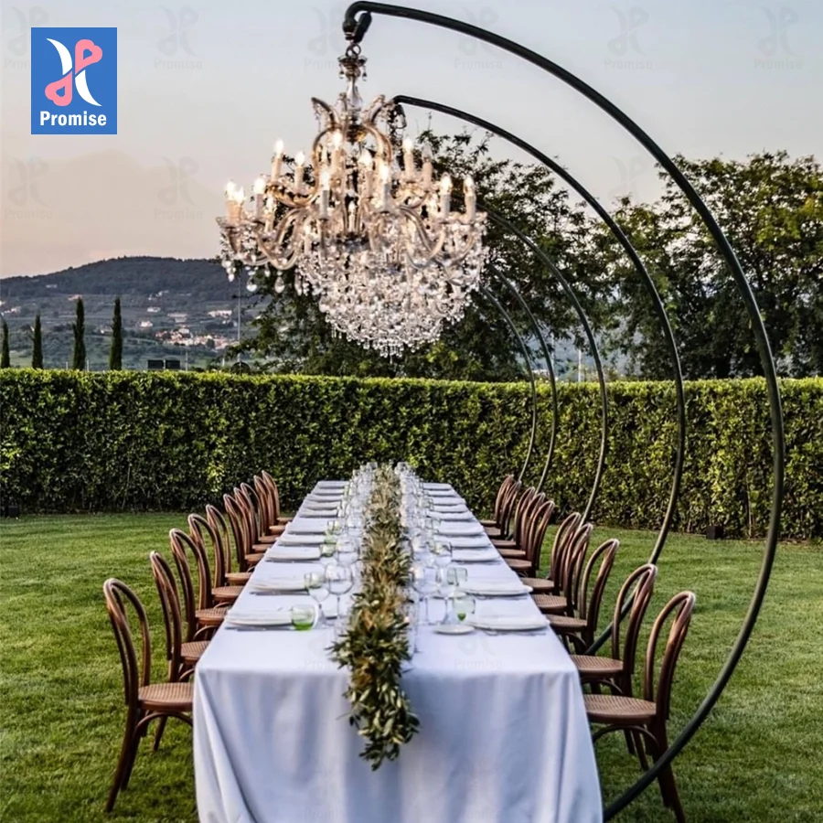 Promise Wedding Props Crystal Chandelier Luxury Party Events Stage Decorative lights