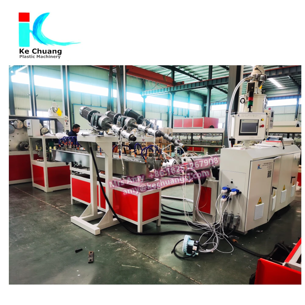 Hot-sale new brand PVC fiber reinforced soft hose production line garden hose extrusion machine