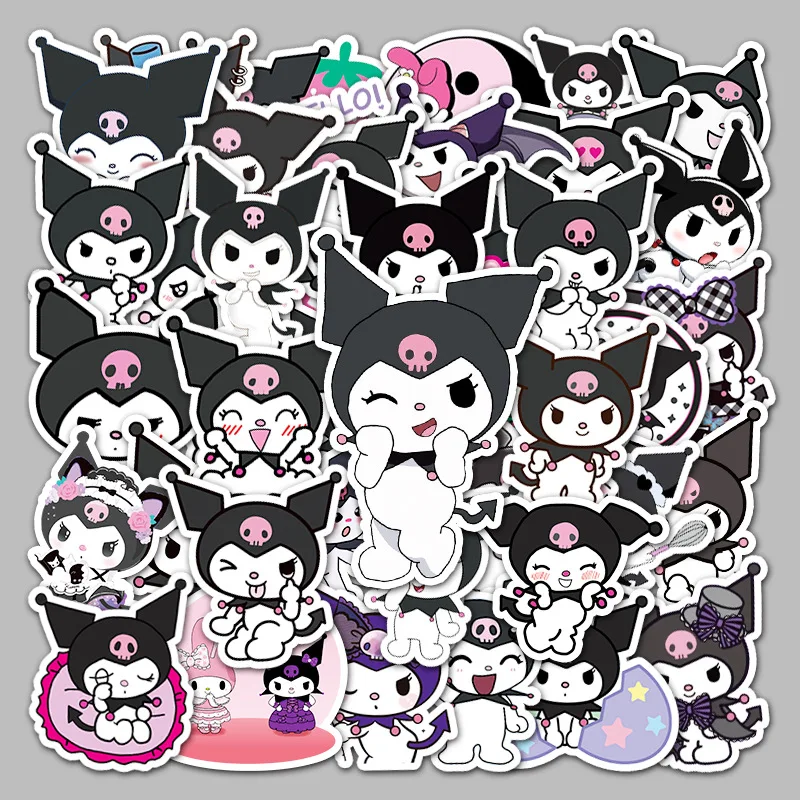 Kulo cat graffiti stickers cartoon car helmet refrigerator motorcycle mobile phone trunk cup sticker