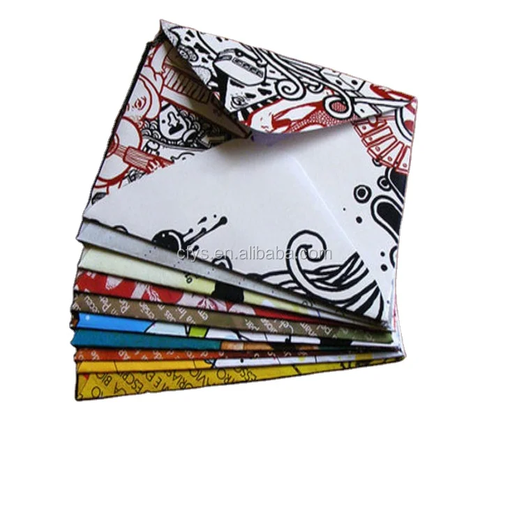 Custom Printing Polychromatic Mini Cute Luxury Ordinary Paper Envelope