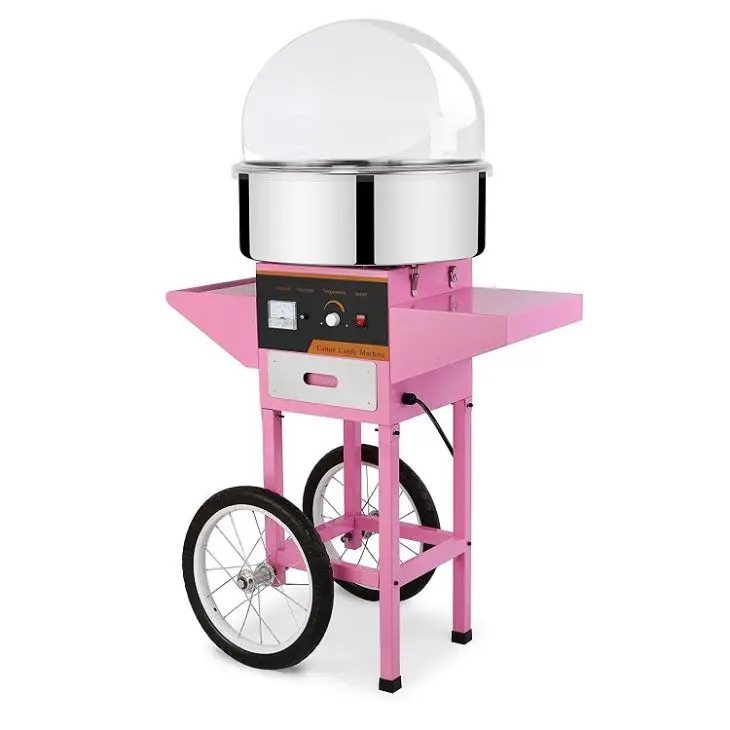 TGS-520G Gas Cotton Candy Floss Machine with Car Pressure 2800-3000pa