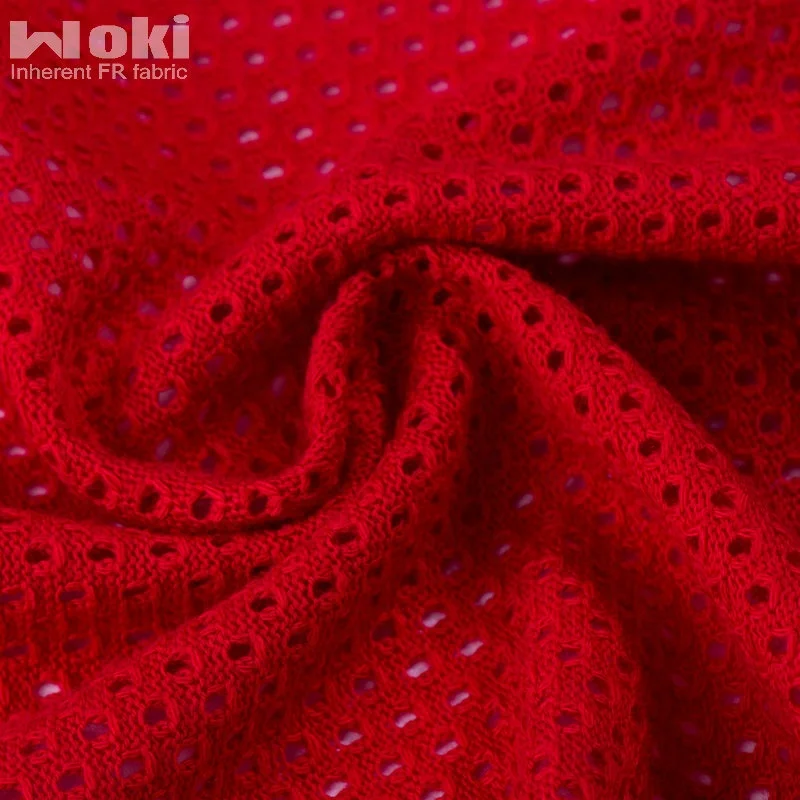 
Flame Retardant Mesh Fabric No Melt No Drip for Workwear Trimming/Accessories 