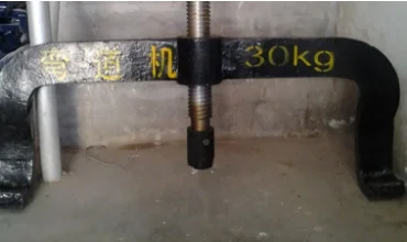 30lb manual rail bender for railroad