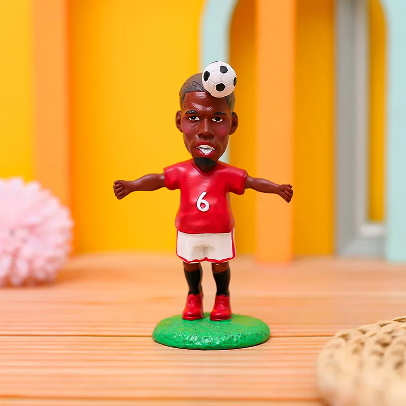 2024 Paris Games Football Star Statue Bobblehead Customized Basketball Player Star Decoration Gift 12CM Games