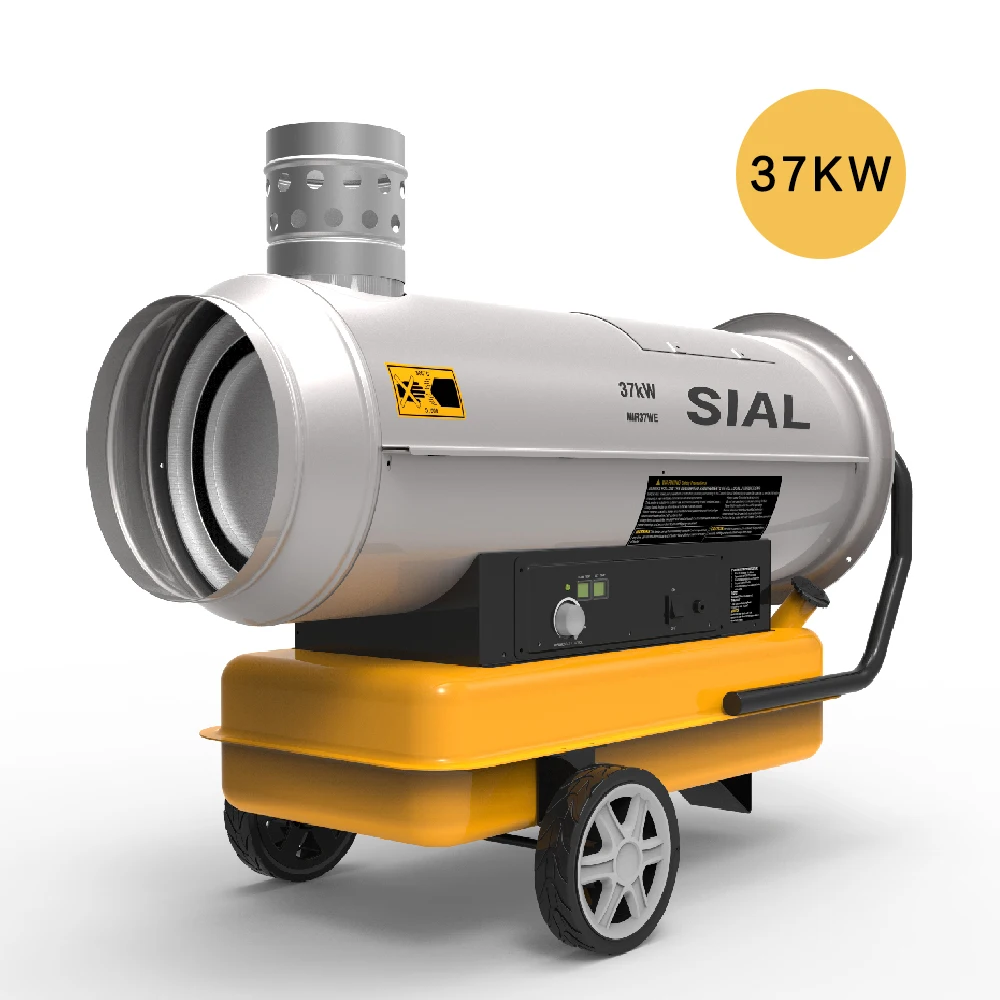 SIAL 37KW  Professional Industrial indirect  diesel kerosene heater portable  diesel heater