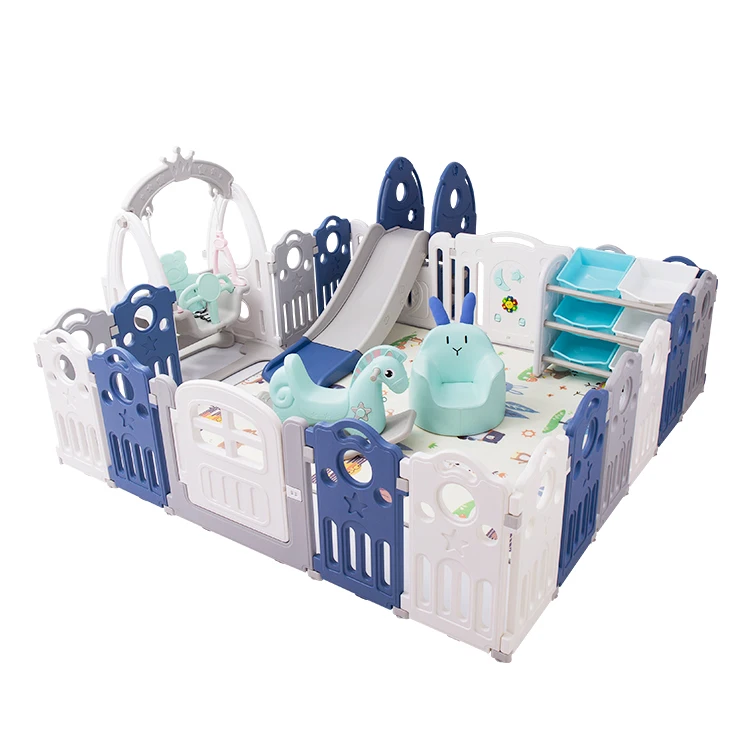 Feelkids hot selling high quality child plastic indoor game fence
