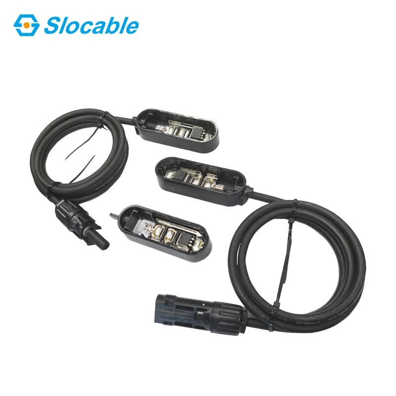Slocable Best Price IP68 Waterproof 1500v 25A Solar Panel Junction Box For Solar System