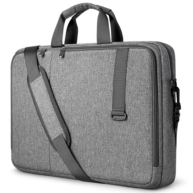 Manufacturer Customised 2022 New Modern Easy Style Trendy Portable Plush Lining Cotton Shockproof Long Strap Men Tote Laptop Bag