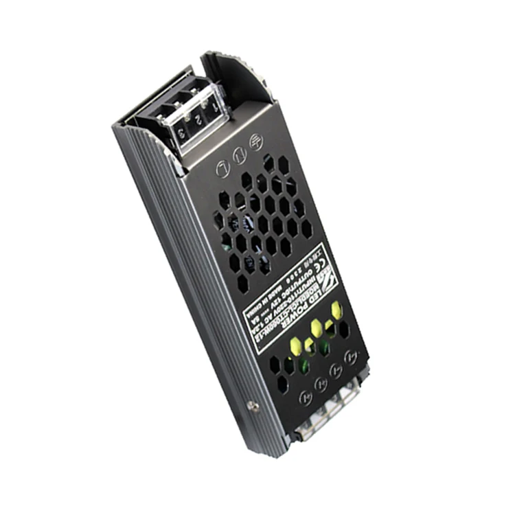 Intelligent 220v ac to 12v 24v 48vdc transformer 12/24v 60W 100W 200W   400W switching power supply for led strip light