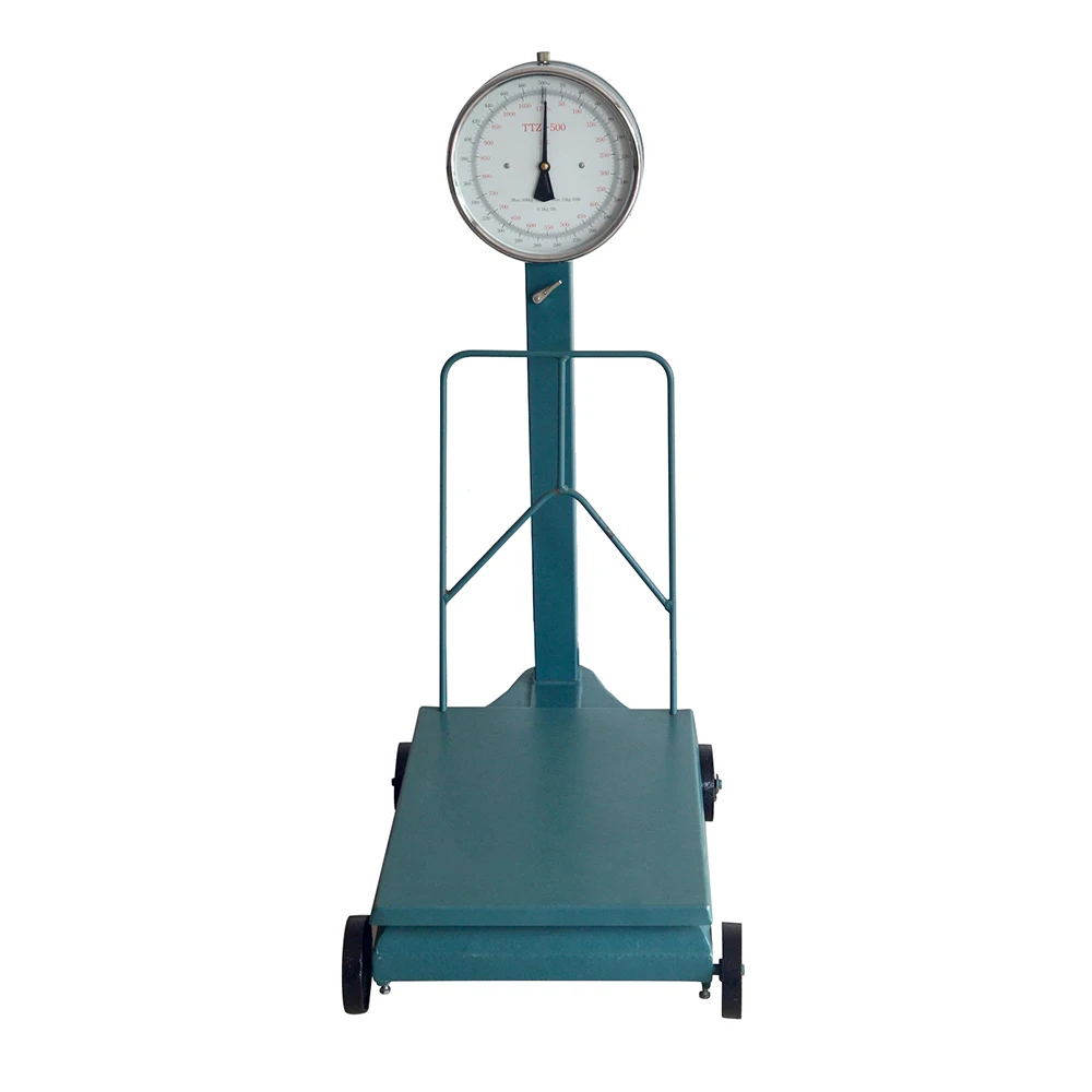
200 300 500 1000 lb kg Heavy duty Mechanical Double Dial Analog Weighing Platform Scales 