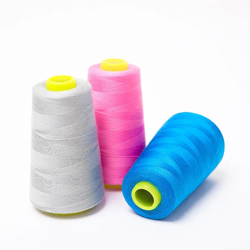 100% polyester yarn bright embroidery thread High tenacity Strong china supplier polyester yarn