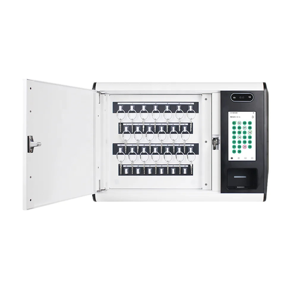 Keylongest smarte Intelligent Digital Face Recognition  Key safe cabinet with management system