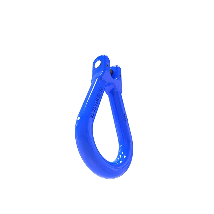 Shenli rigging high quality  g100 pear shaped weldless alloy master link/clevis reeving link for Lifting