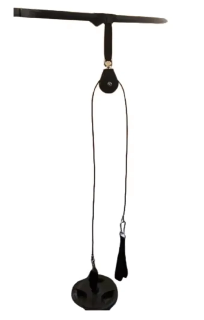 Cable Pulley System Home Gym, Lat Pull Down Attachment Weight Pulley Gym Cable Machine for Chest Arm Back Muscle