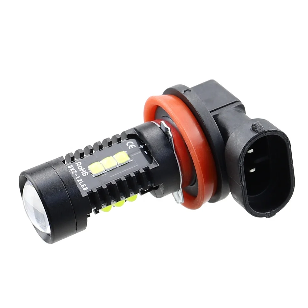 
Auto led headlight H8/H9/H11 super bright fog light 12LED 60W led bulbs 