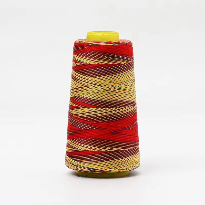 Sewing Supplies Rainbow Colors  Multi  Color 402 Sewing Thread 100% Spun Polyester Thread For Sewing