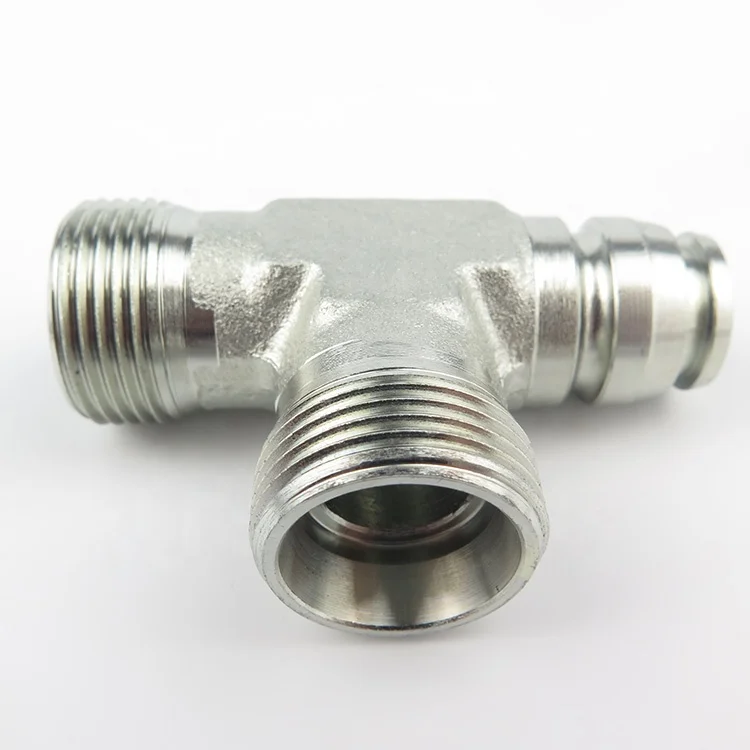 CC CD-W Metric Standard Thread Bite Type Tube Pipe Adapter