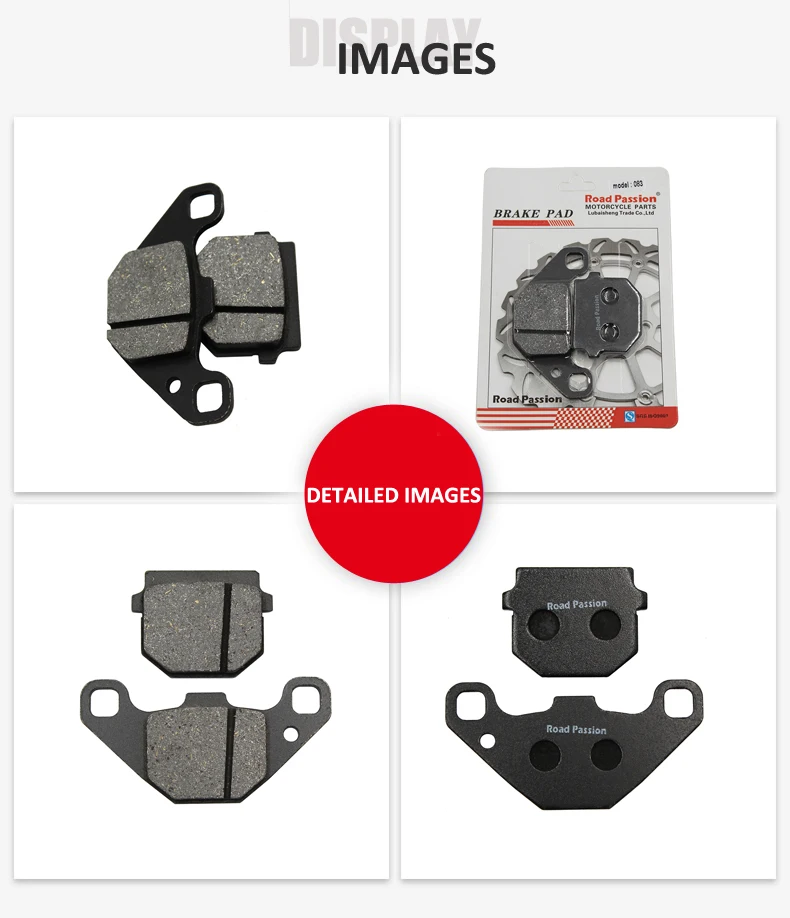 India Motorcycle Parts Brake Pad For HYOSUNG Eva Electric Scooter ST E3 Super Cab Plus Sense SF SD 50 R EZ 100 Prima Rally FX
