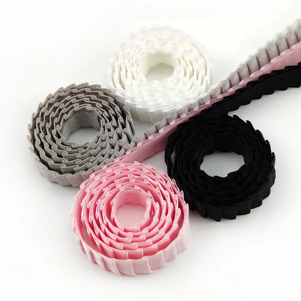 Deepeel EB149 13 мм аксессуары для шитья одежды своими руками цветные гофрированные плиссированные эластичные кружевные ленты