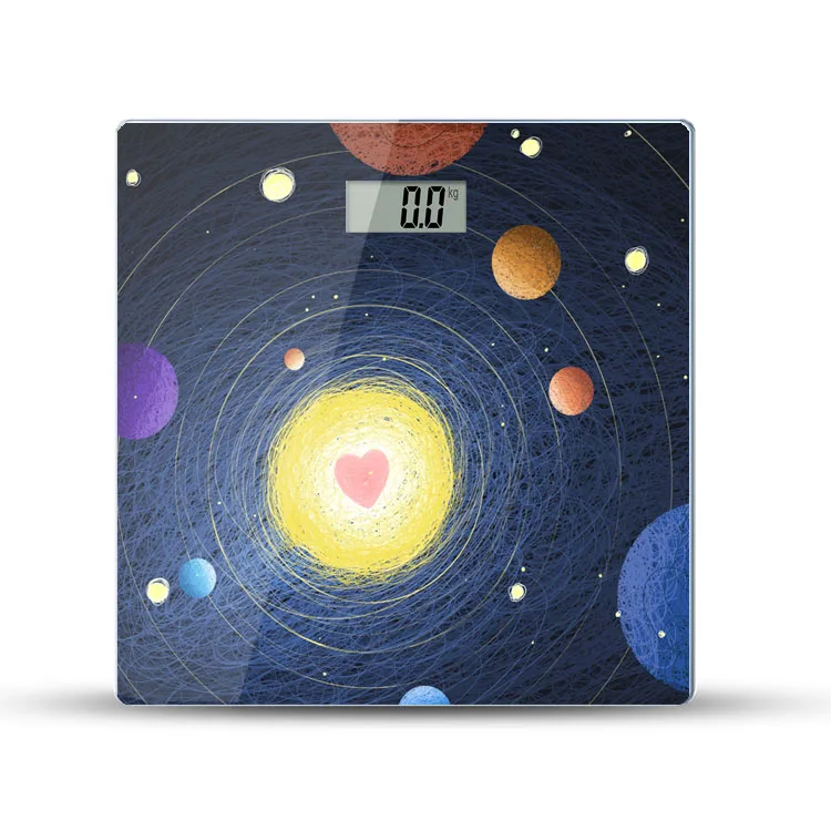 Точные цифровые весы из закаленного стекла