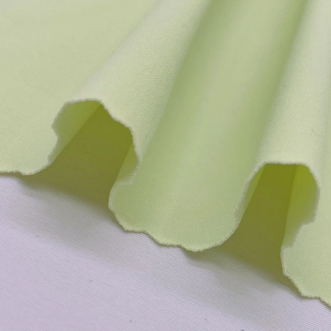 Ice silk knitted 4 Way Stretch Fabric Mesh Nylon Spandex Net Fabric