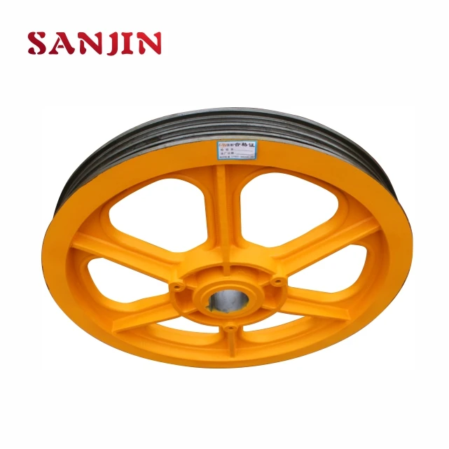 Elevator parts Elevator traction wheel sheave 595*3*13 720*3*13