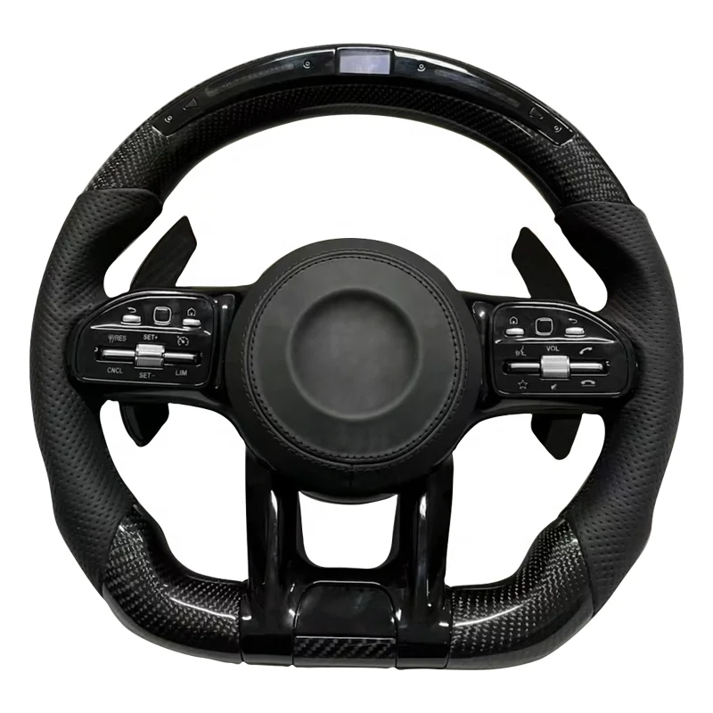 professional custom amg steering wheel for mercedes benz s class w222 w221 w213 w211 carbon fiber AMG steering wheel assembly
