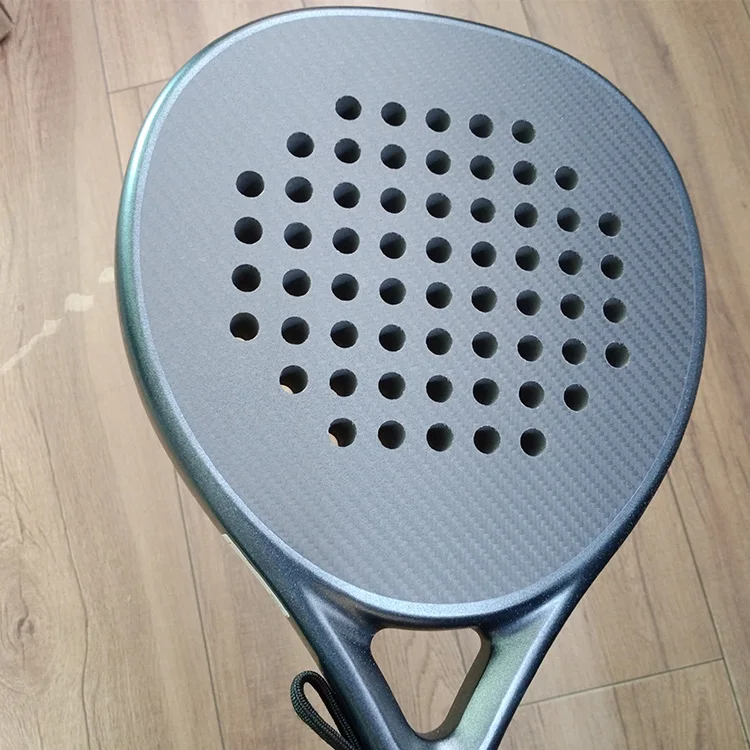 Professional Padel Manufacturer Custom Design Logo 3K 12K 18K Carbon Padel Tennis Rackets