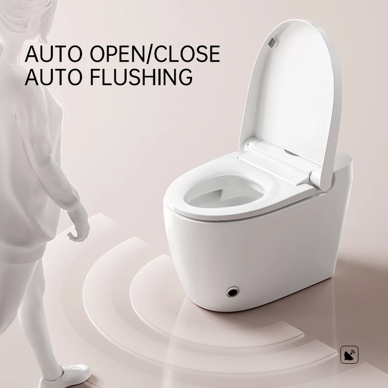 Modern Style 951 Intelligent Smart Toilet Sanitary Ware Bathroom Automatic Toilet Instant Heating Auto Flush With Remote Control