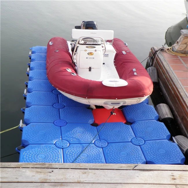 Best selling pontoon boat lift floating jet ski dock floats platform on water
