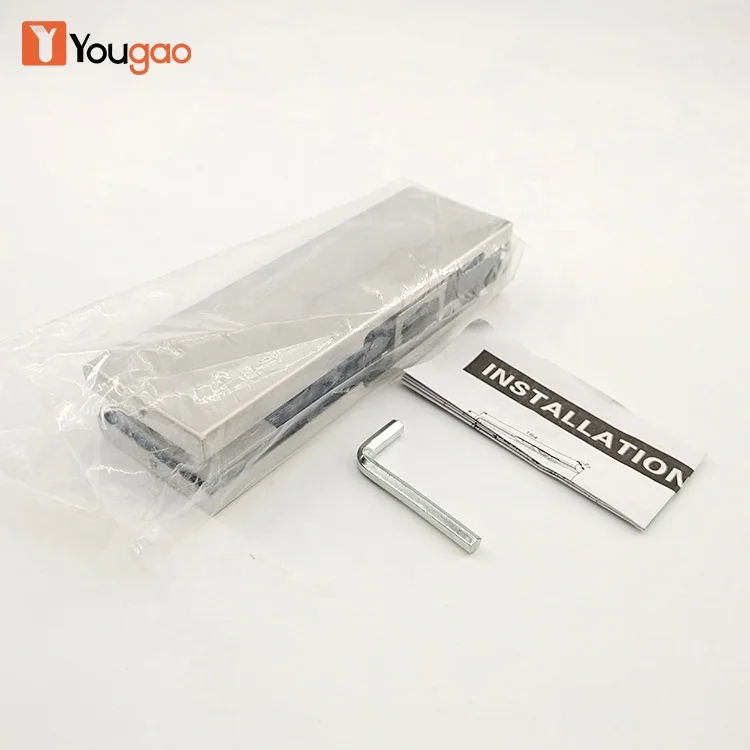 Frameless Glass Door Stainless Steel Lower Patch Fitting Door Clamp