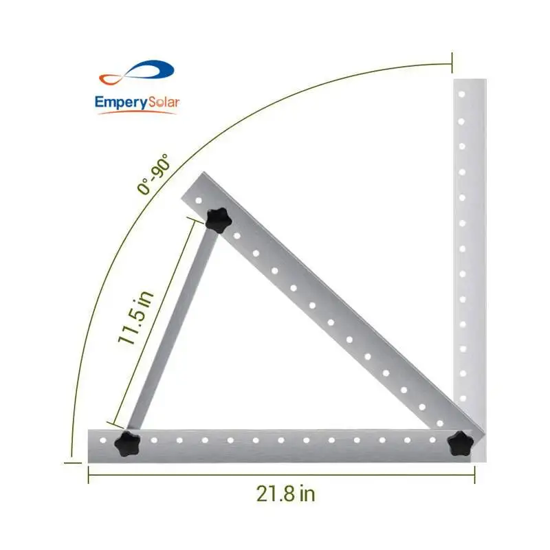 Tilt Roof Mounting Structure Bracket Adjustable Triangle Solar Mounting Rack 15 Years and More Than 20 Years Duration,15 Years