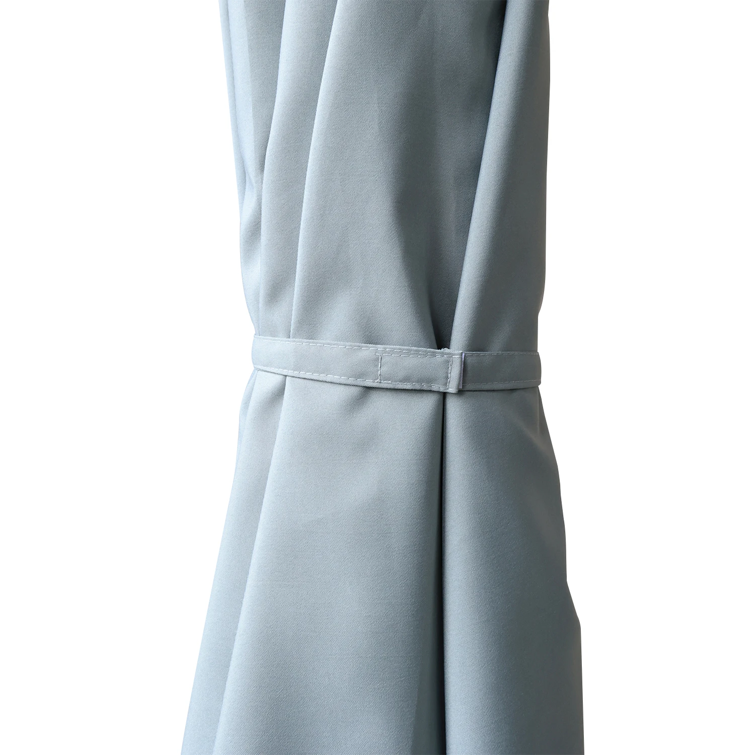 2.7M Round Market Outdoor Patio Umbrella with Tilt and Crack Garden Parasol Patio Umbrellas Outdoor